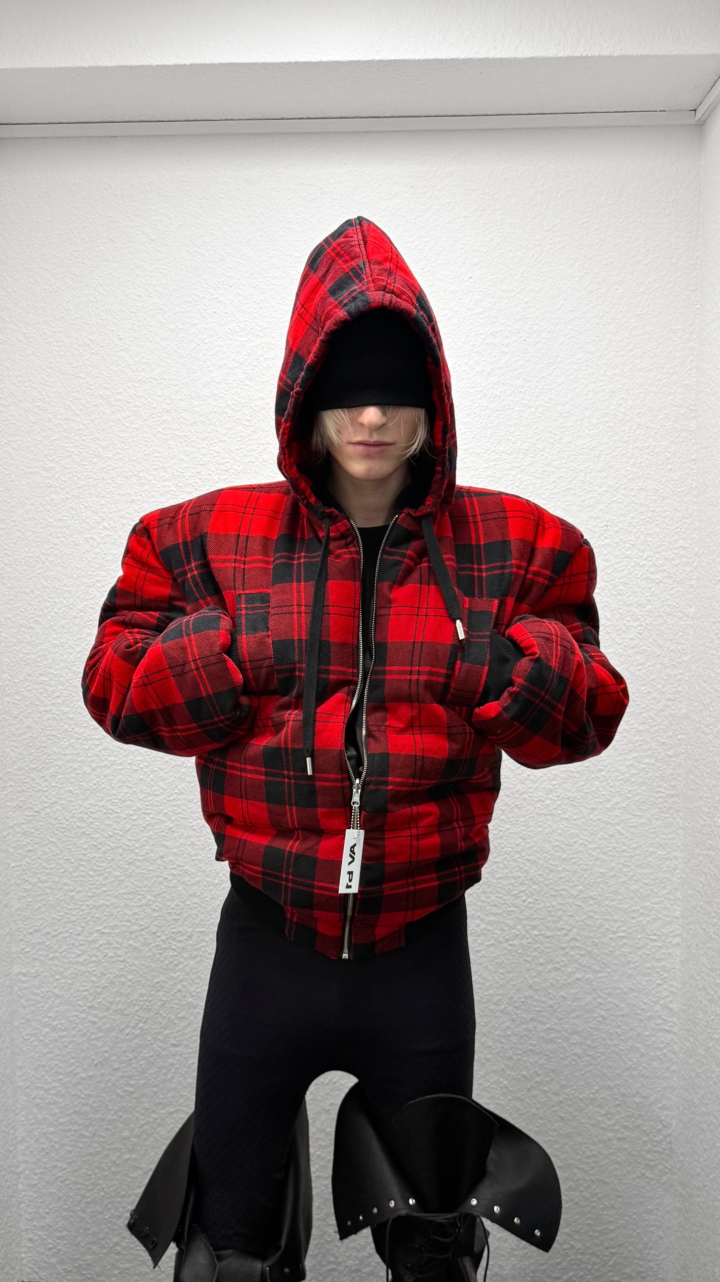 BOMBER JACKET FLANNEL REVERSIBLE